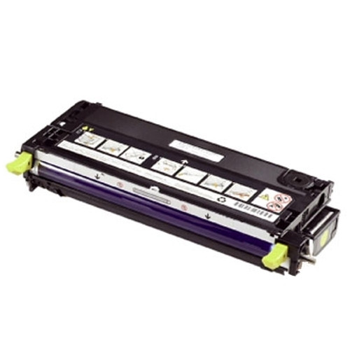 Dell 593-10291 (H515C) gul toner hög kapacitet (original) 593-10291 085782 - 1