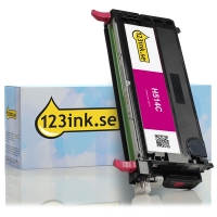 Dell 593-10292 (H514C) magenta toner hög kapacitet (varumärket 123ink) 593-10292C 085779