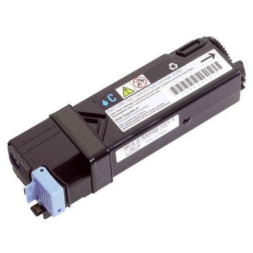 Dell 593-10313/593-10321 (FM065) cyan toner hög kapacitet (original) 593-10313 085697 - 1