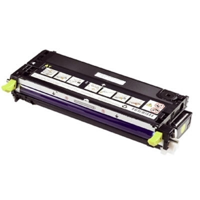 Dell 593-10371 (M803K) gul toner hög kapacitet (original) 593-10371 085836 - 1