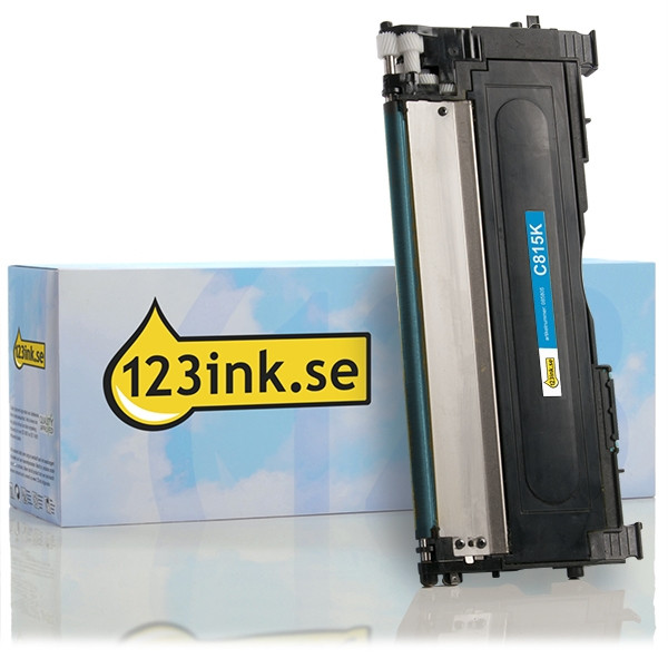 Dell 593-10494 (C815K) cyan toner (varumärket 123ink) 593-10494C 085805 - 1