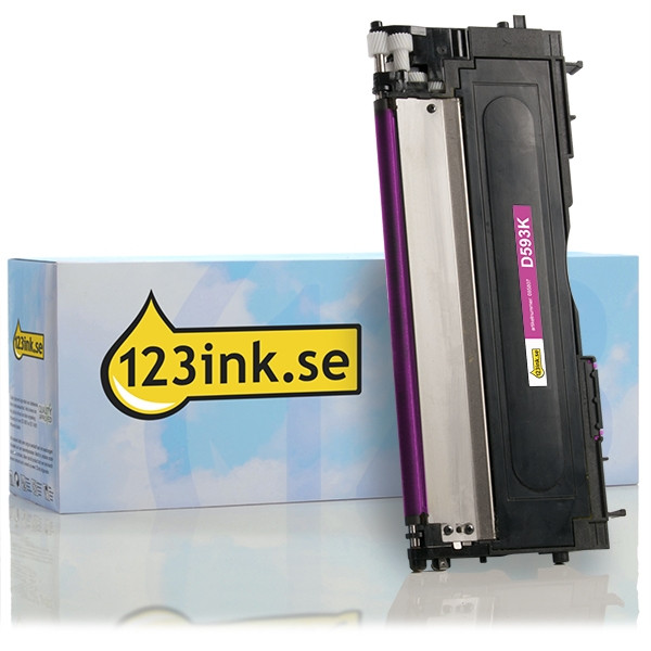 Dell 593-10495 (D593K) magenta toner (varumärket 123ink) 593-10495C 085807 - 1