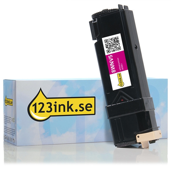 Dell 593-11033 (8WNV5) magenta toner hög kapacitet (varumärket 123ink) 593-11033C 085851 - 1