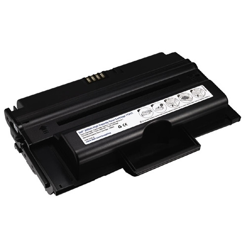 Dell 593-11043 (YTVTC) svart toner hög kapacitet (original) 593-11043 085930 - 1