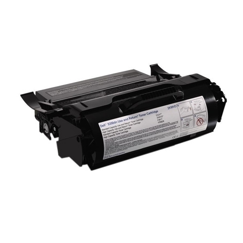 Dell 593-11052 (2KMVD) svart toner hög kapacitet (original) 593-11052 085928 - 1