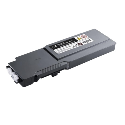 Dell 593-11116 (KGGK4) gul toner hög kapacitet (original) 593-11116 085954 - 1