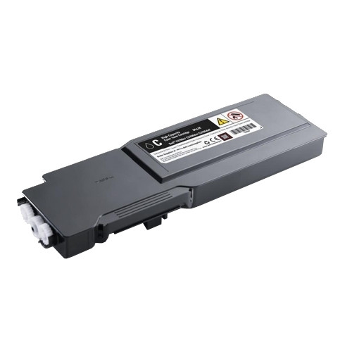 Dell 593-11118 (84JJX) cyan toner hög kapacitet (original) 593-11118 085950 - 1