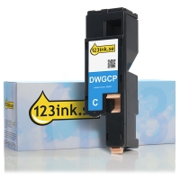 Dell 593-11129 (DWGCP) cyan toner (varumärket 123ink) 593-11129C 085981