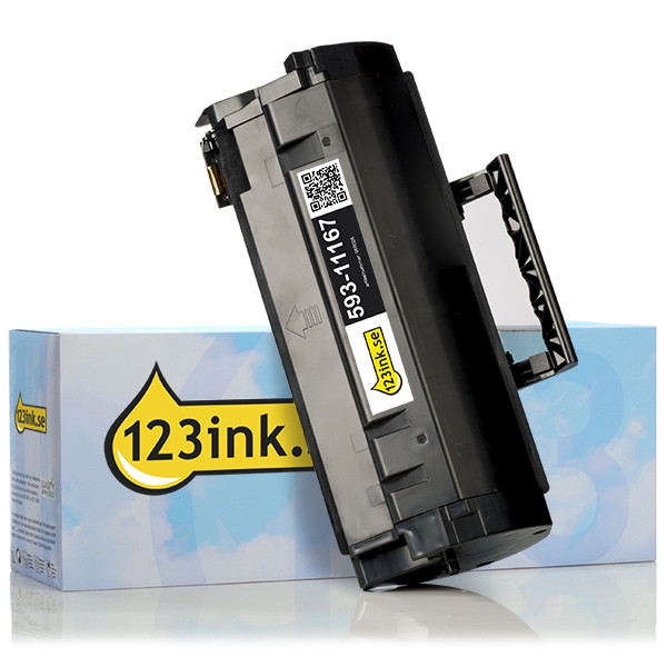 Dell 593-11167 (M11XH) svart toner hög kapacitet (varumärket 123ink) 593-11167C 086005 - 1