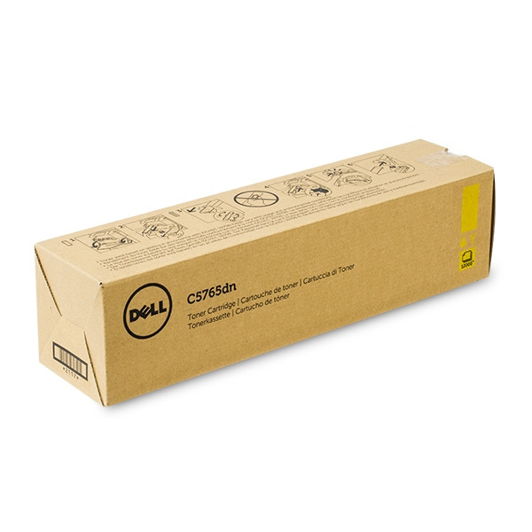 Dell 593-BBCL (9MHWD) gul toner (original) 593-BBCL 086064 - 1