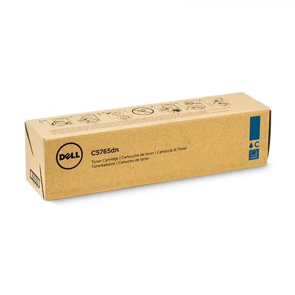 Dell 593-BBCS (T5P23) cyan toner (original) 593-BBCS 086060 - 1