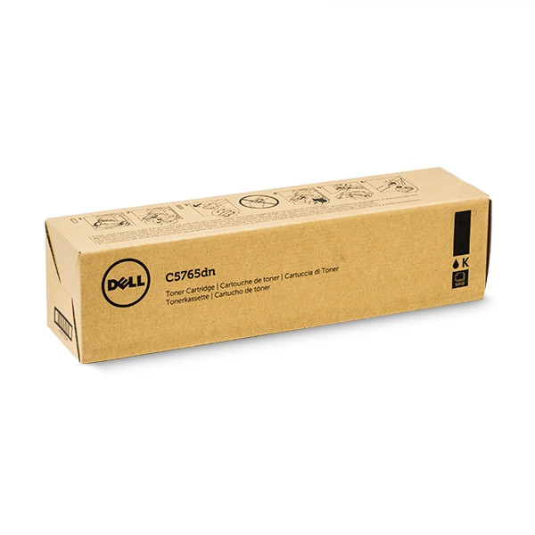 Dell 593-BBDB (4DKY8) svart toner (original) 593-BBDB 086056 - 1