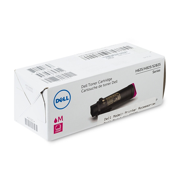 Dell 593-BBRV (R6C4D) magenta toner hög kapacitet (original) 593-BBRV 086116 - 1