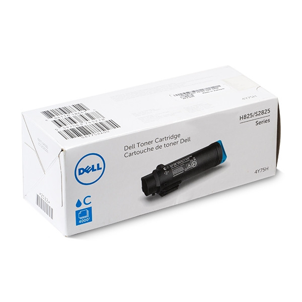 Dell 593-BBSF (K04X8) cyan toner extra hög kapacitet (original) 593-BBSF 086122 - 1