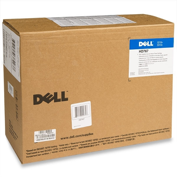 Dell 595-10011 (HD767) svart toner (original) 595-10011 085730 - 1