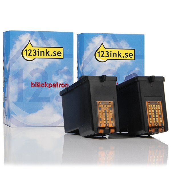 Dell Series 2/592-10043 7Y743 + 592-10045 7Y745 2-pack (varumärket 123ink) 592-10043 592-10045 019060 - 1