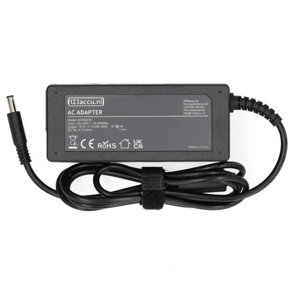 Dell adapter 19,5V | 3,33A | 65W (varumärket 123ink) ADR00276 - 2