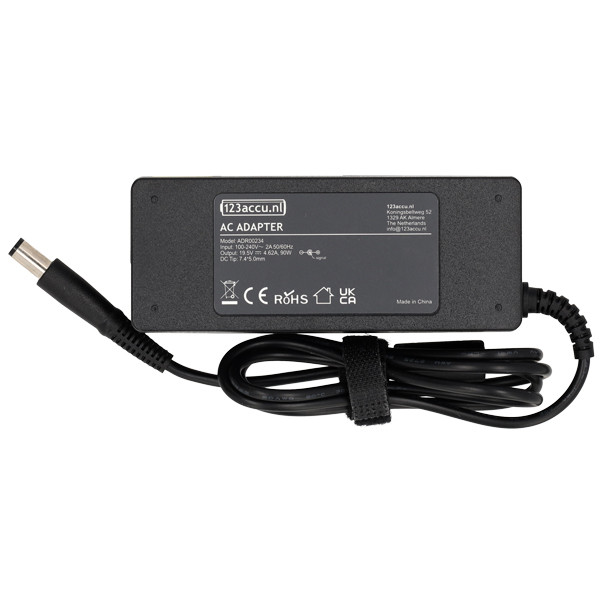 Dell adapter 19,5V | 4,62A | 90W (varumärket 123ink) ADR00234 - 2