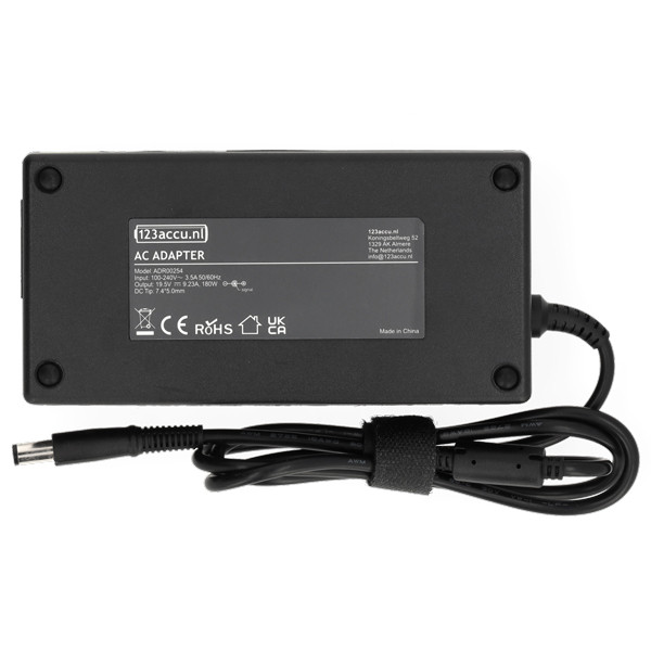 Dell adapter 19,5V | 9,23A | 180W (varumärket 123ink) ADR00254 - 2