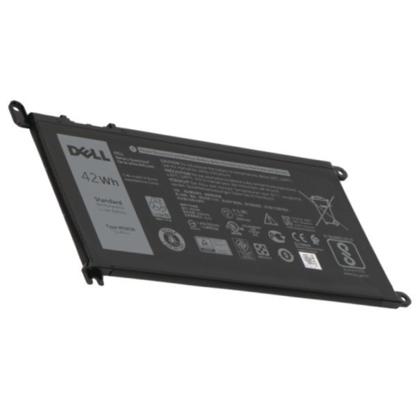 Dell batteri 11,4V | 3500mAh | WDX0R (original) 0WDX0R 17368-0027 3CRH3 9W9MX FC92N ADE01109 - 1