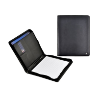 Konferensmapp A4 i läder | Desq | svart 400790