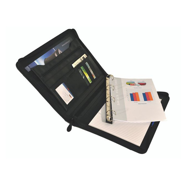 Desq Konferensmapp A4 med handtag | Desq | svart 3683 400786 - 1