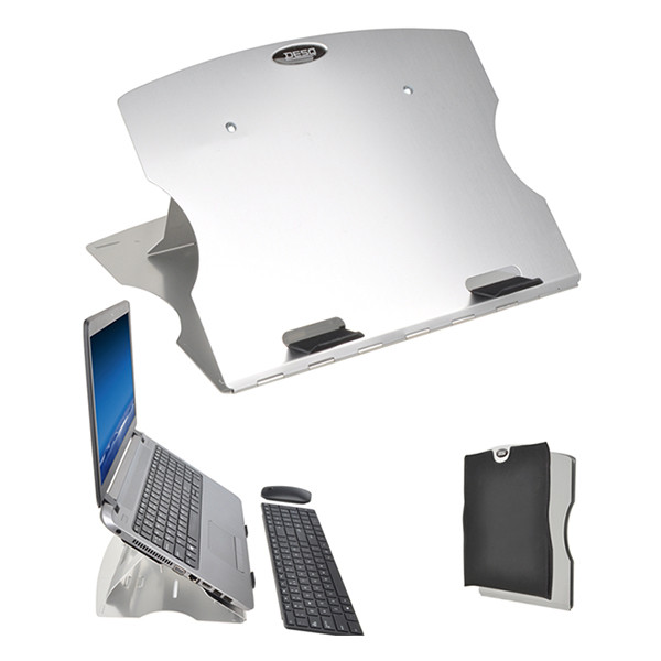 Desq Laptopställ hopfällbart | Desq aluminium 1506 400736 - 6