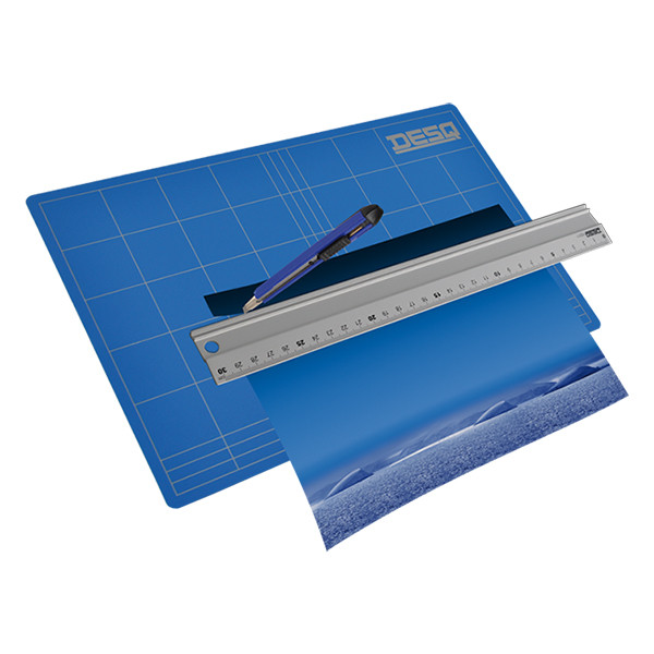 Desq Skärmatta A3 3-lager | 450x300mm | Desq | blå 86.10691 400796 - 2