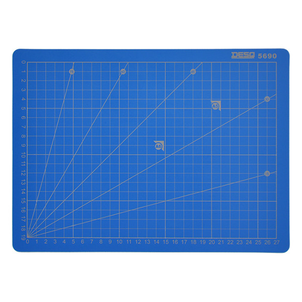 Desq Skärmatta A4 5-lager | 300x220mm | Desq | blå 5690 400800 - 1