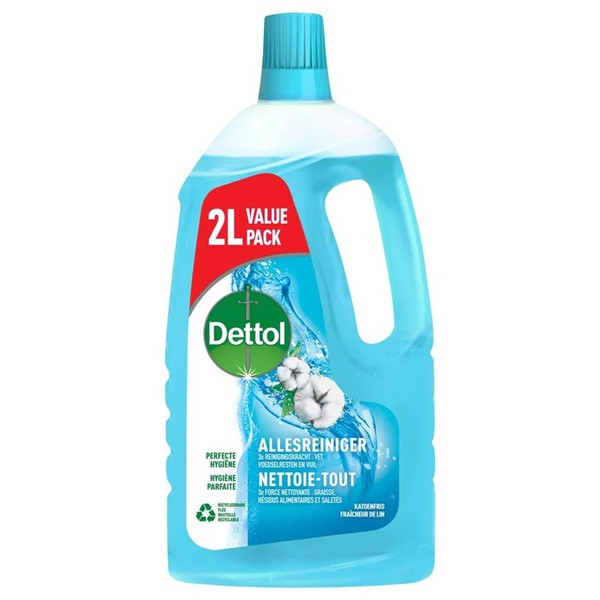 Allrengöringsmedel 2L | Dettol Power & Fresh Cotton SDE00074 - 1