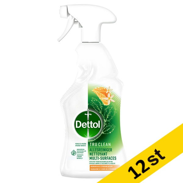 Allrengöringsspray 500ml | Dettol Tru Clean Mandarin & Citronblomma | 12st SDE01074 - 1