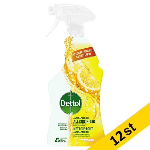 Allrengöringsspray 750ml | Dettol Trigger Lemon | 12st SDE01128 - 1