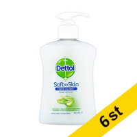 Handtvål 250ml | Dettol Aloe Vera 6st