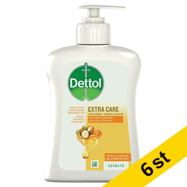 Handtvål 250ml | Dettol Honung & Sheasmör | 6st SDE01084 - 1