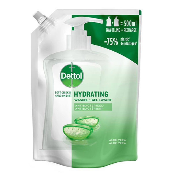Handtvål refill 500ml | Dettol Aloe Vera SDE01099 - 1