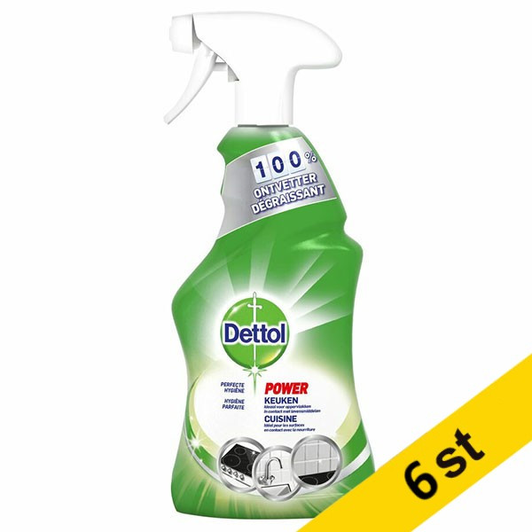 Rengöringsmedel 500ml | Dettol Power & Fresh | 6st SDE01060 - 1