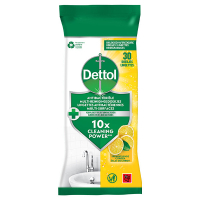 Rengöringsservetter 30st | Dettol Lemon SDE01133