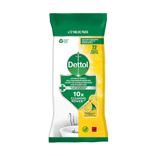 Dettol Rengöringsservetter 50st | Dettol Citrus 3287054 SDE01137 - 1