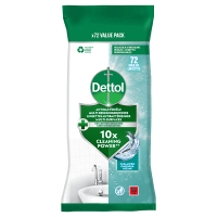 Dettol Rengöringsservetter 72st | Dettol Ocean 3287058 SDE01139