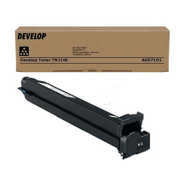 Develop TN314K (A0D71D1) svart toner (original) 049520 - 1
