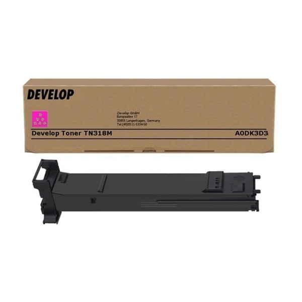 Develop TN318M (A0DK3D3) magenta toner (original) A0DK3D3 049130 - 1