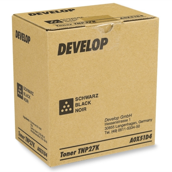 Develop TNP-27K svart toner (original) A0X51D4 049066 - 1