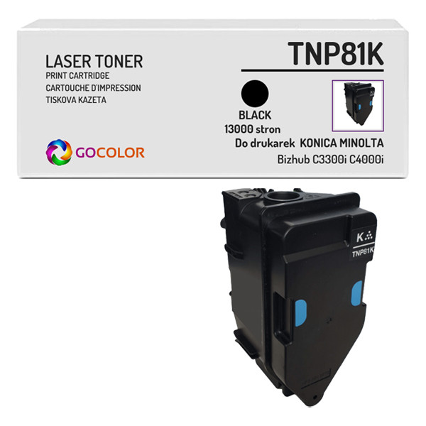 Develop TNP-81K (AAJW1D2) svart toner (original) AAJW1D2 049444 - 1