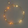 Dew drop ljusslinga | 1m | batteridriven | guld [123ink] LDR07321 - 1