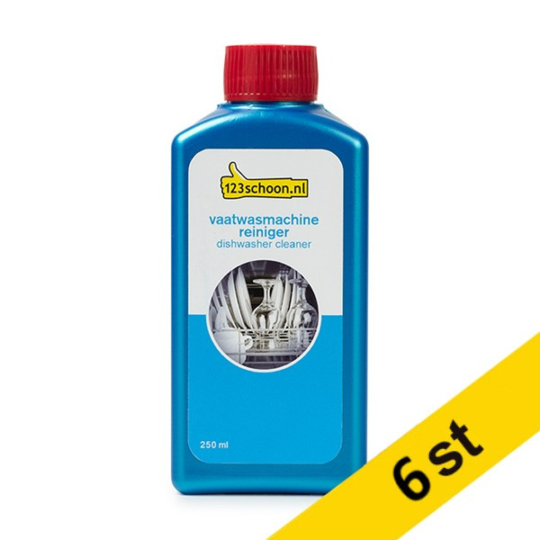 Diskmaskinsrengöring 250ml | 123ink | 6st⭐ SDR06019 - 1