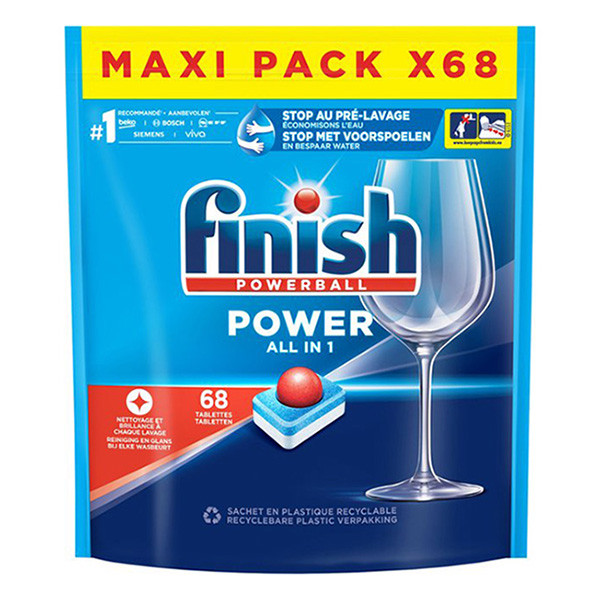 Diskmaskinstabletter | Finish Power All-in-1 | 68st  SFI01024 - 1