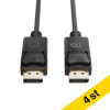 DisplayPort-kabel 1.2 2m | 123ink | svart 4st 302475 - 1