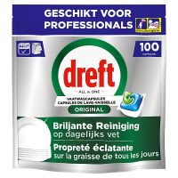 Diskmaskinstabletter 100st | Dreft Professional All-in-1 Original SDR08725
