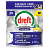 Diskmaskinstabletter 81st | Dreft Professional All-in-1 Platinum Citron SDR08731 - 1