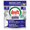Diskmaskinstabletter 81st | Dreft Professional All-in-1 Platinum SDR08729 - 1